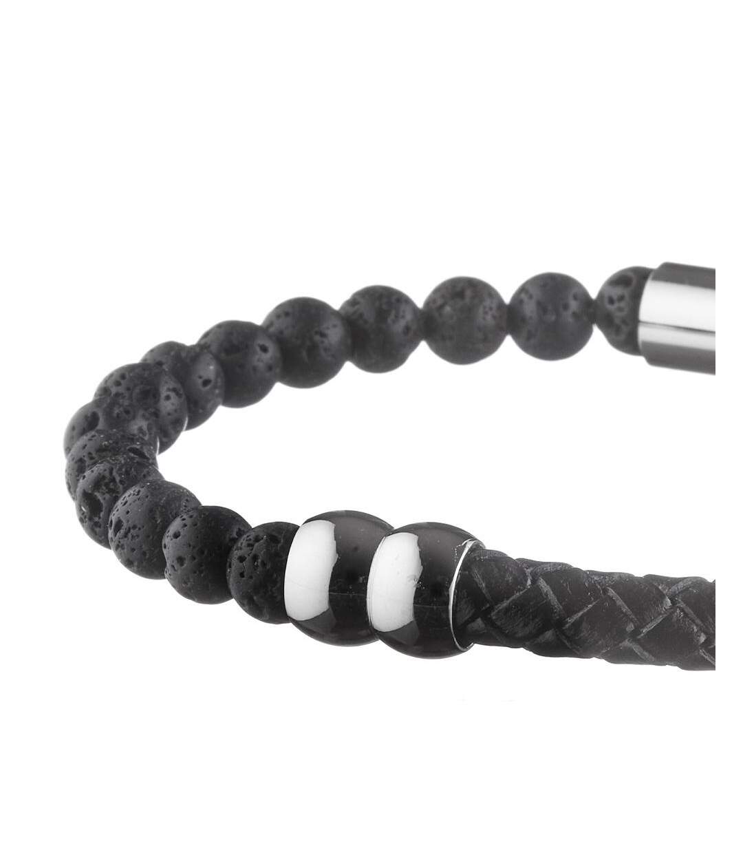 Bracelet noir homme geographical norway 315022 - taille unique-3