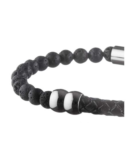 Bracelet noir homme geographical norway 315022 - taille unique