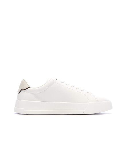 Baskets blanches/beiges homme tommy hilfiger court