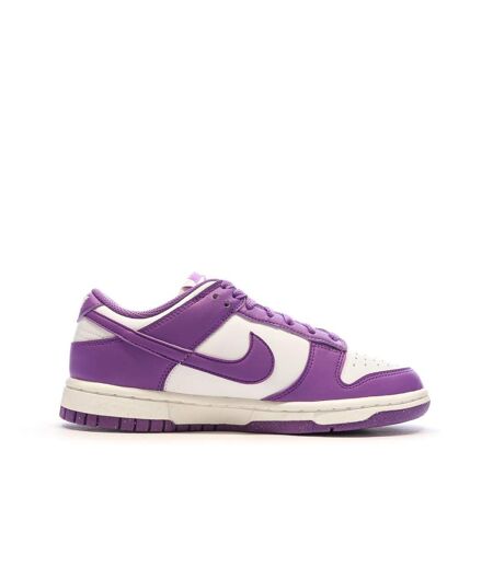 Baskets violette/blanche femme nike dunk low