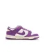 Baskets violette/blanche femme nike dunk low-2