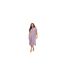 Robe Portefeuille Manches Courtes Motif/style Floral Femme Rose Brave Soul-1