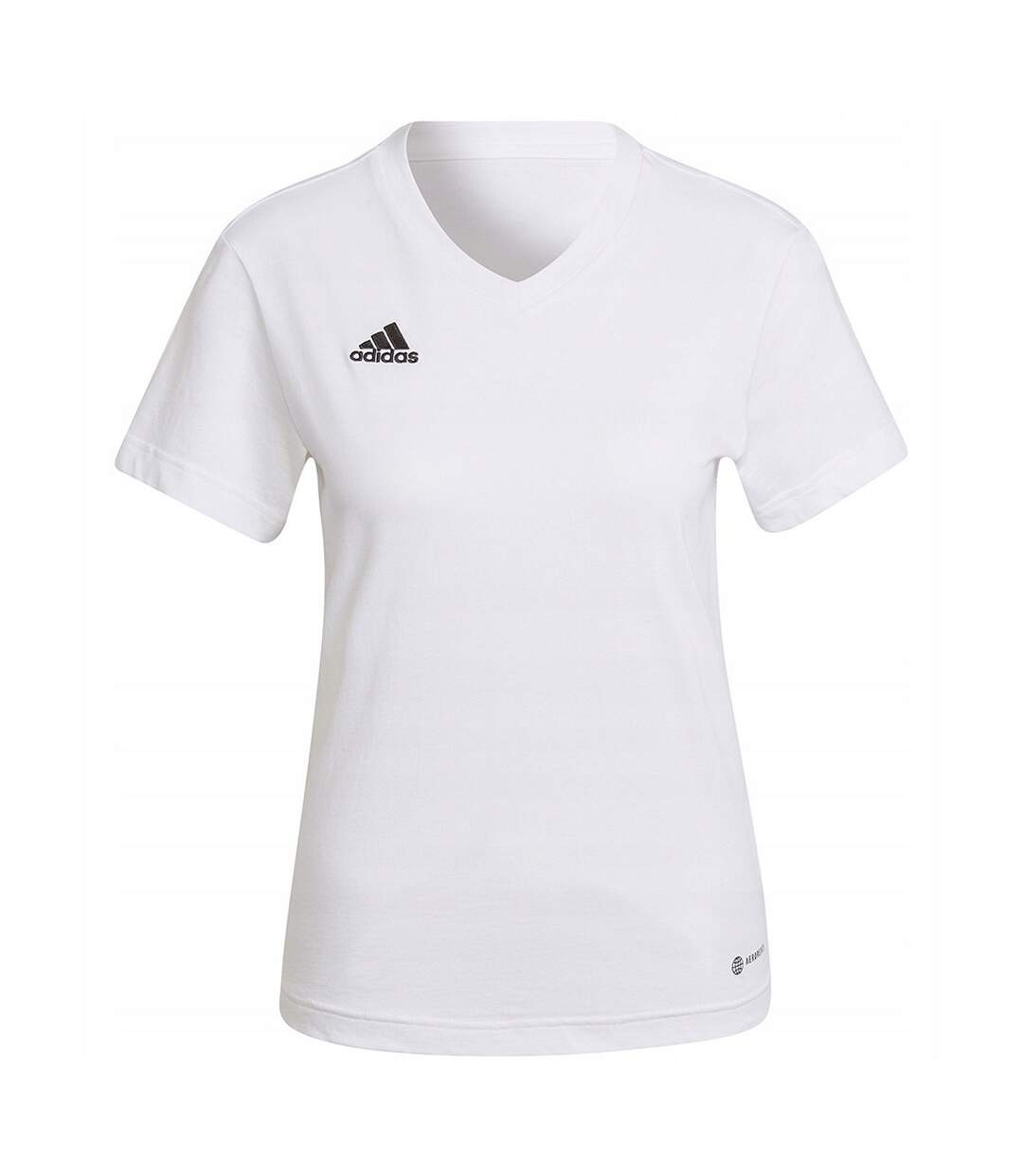 T-shirt Entrada Femme Blanc Adidas-2