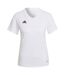 T-shirt Entrada Femme Blanc Adidas-2