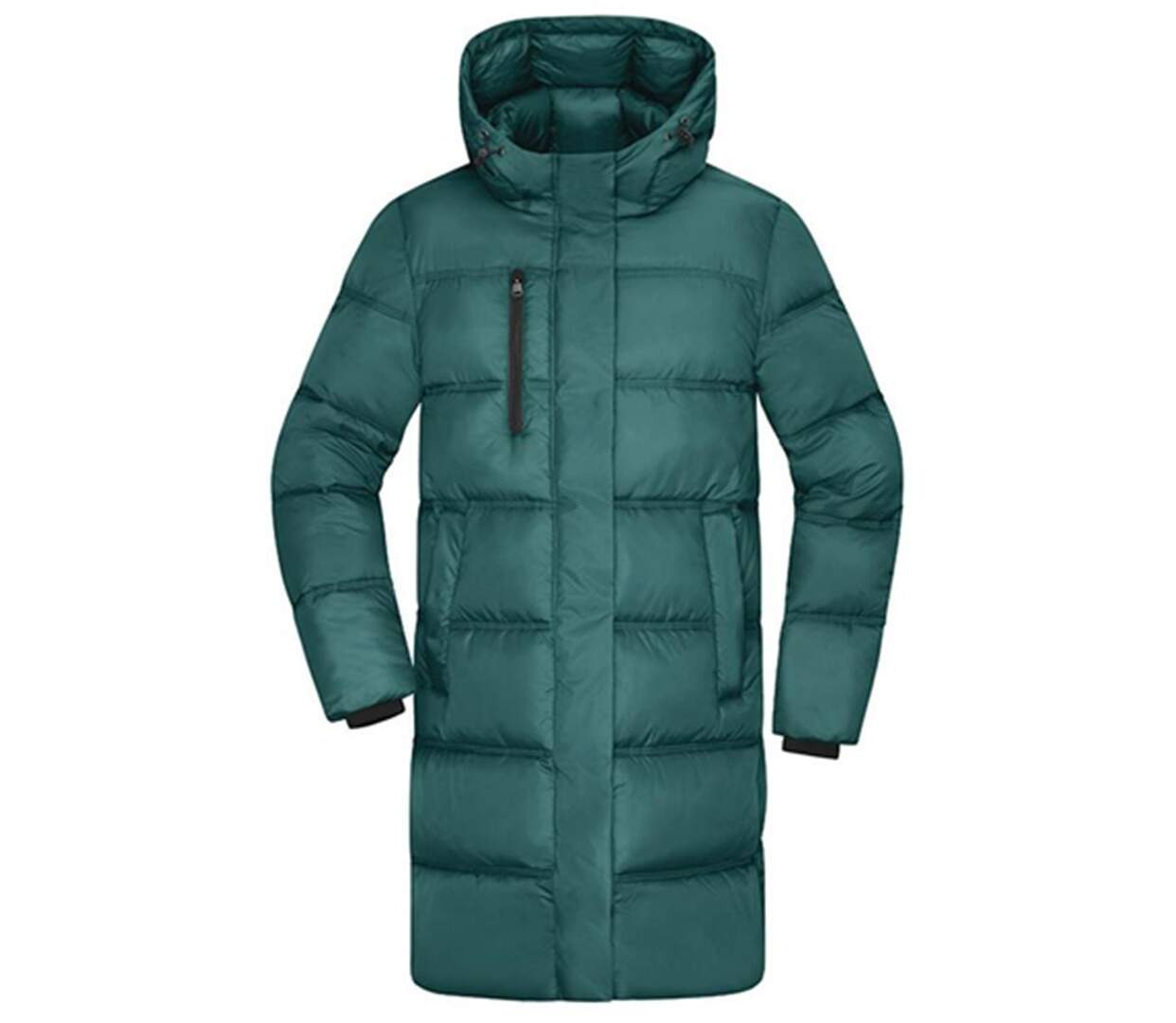 Doudoune longue - Femme - JN1367 - vert fumé-1