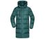 Doudoune longue - Femme - JN1367 - vert fumé-1