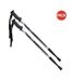Bâtons De Randonnée Lapland Adulte 65 Cm-135 Cm Noir Mat Gris Hi-Tec-1