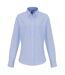 Blouse femme blanc / bleu clair Premier-1