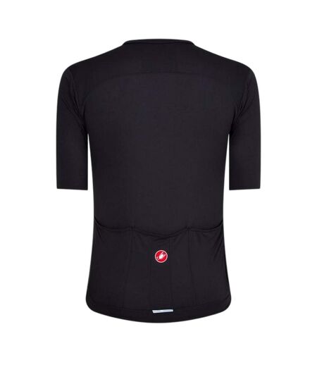 Maillot De Cyclisme Manches Courtes Prologo Lite Homme Noir Castelli