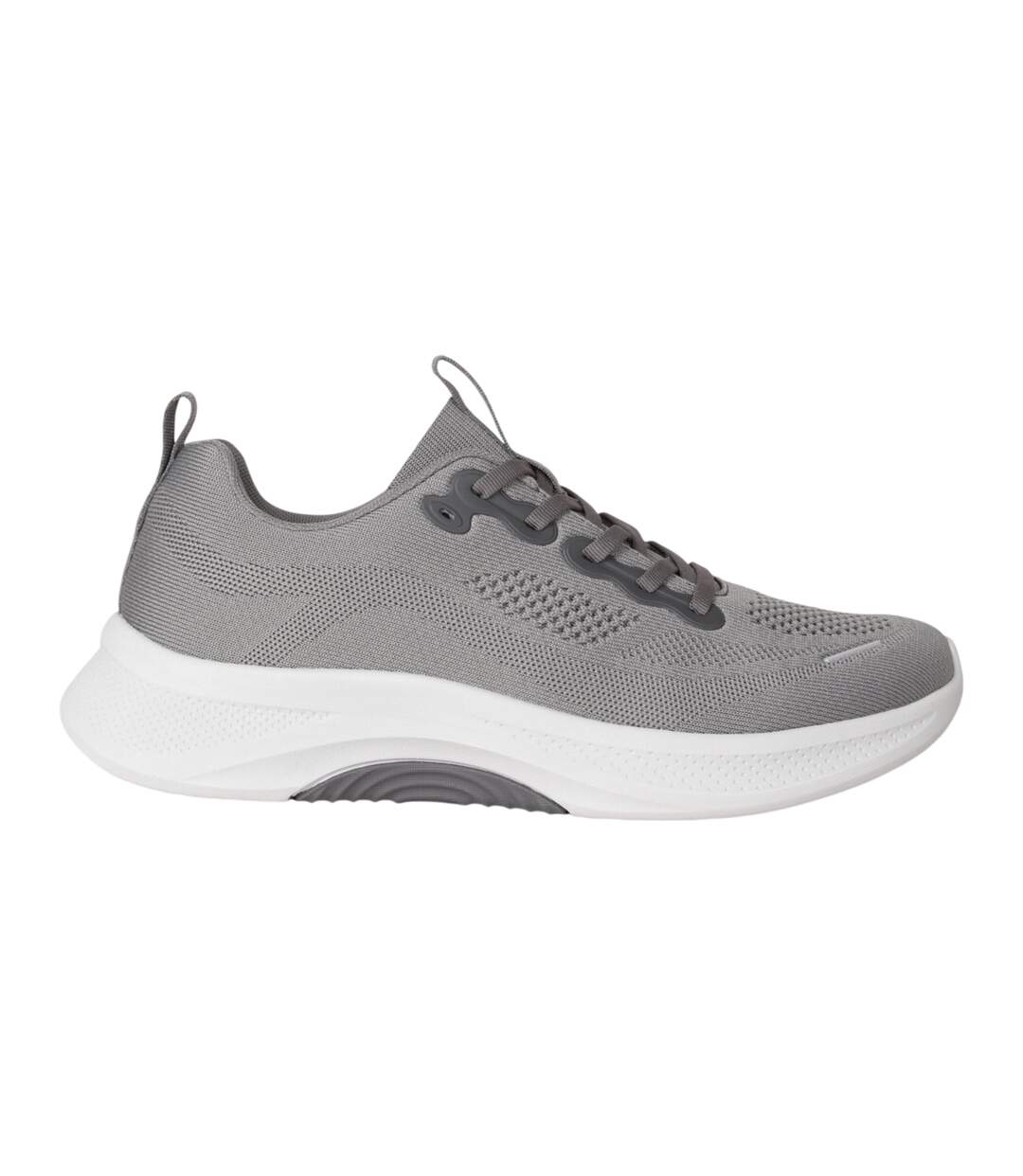 Mens Axel Active Trainers Dark Grey Animal-2