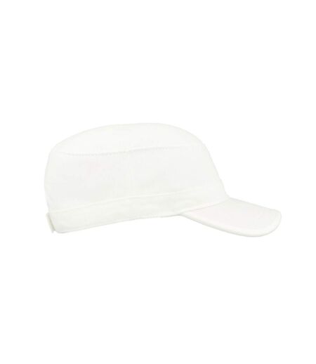 Casquette militaire tank mixte blanc Atlantis