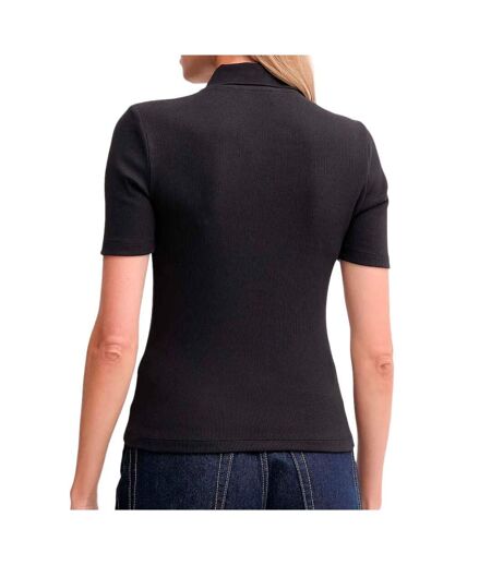 Polo noir femme calvin klein jeans lv047c907g