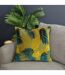 Palm grove cushion cover one size gold/teal Paoletti