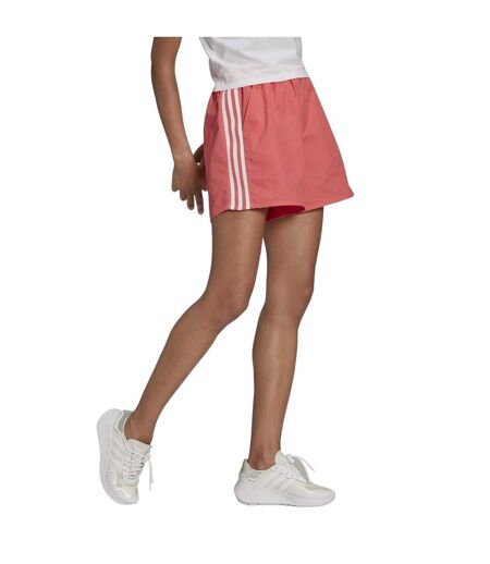 Short Motif/style 3 Rayures Femme Rose Adidas