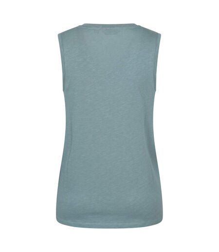 Womens/ladies whitley v neck vest top pale green Mountain Warehouse