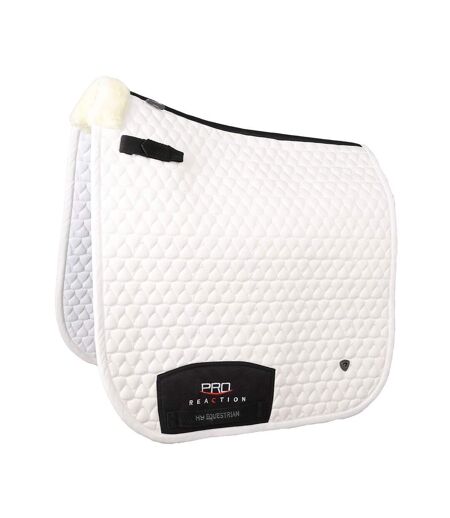 Pro reaction horse dressage saddlepad full white Hy