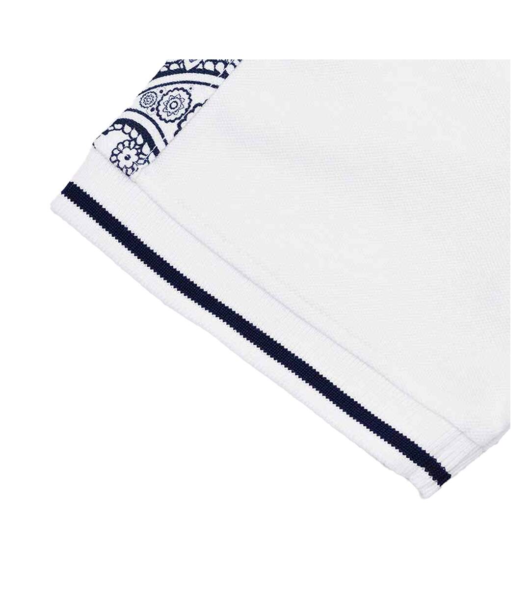 Polo ss24 homme blanc Lambretta-3