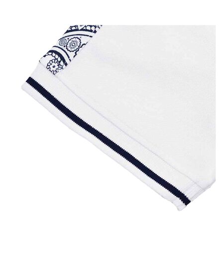 Polo ss24 homme blanc Lambretta