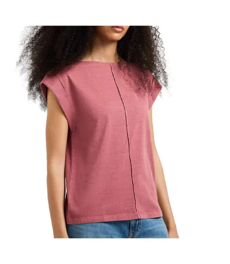 T-Shirt rose  femme pepe jeans cayetana