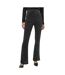 Pantalon noir/argenté femme vero moda lucy hw glitter-1