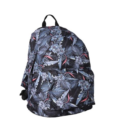 Sac À Dos Motif/style Fleurs Tropicales Classic Taille Unique Bleu Animal