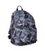 Sac À Dos Motif/style Fleurs Tropicales Classic Taille Unique Bleu Animal-3