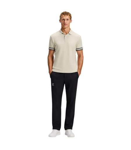 Polo Motif/style Lisse Zone Homme Blanc Boss