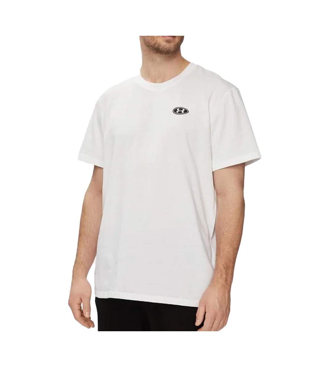 T-shirt Blanc Homme Under Armour 1382902 - L-1