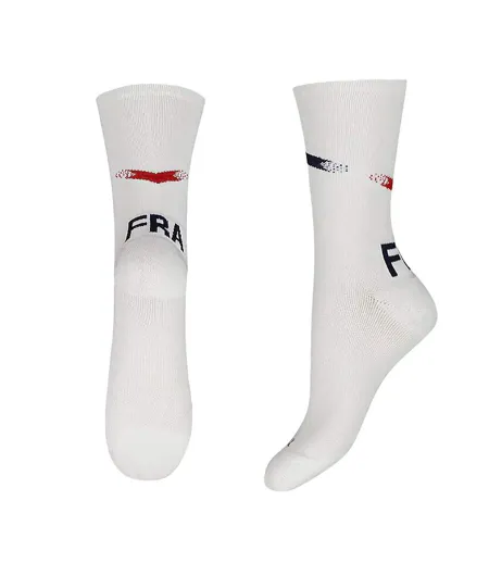 Paire de chaussettes blanches homme le coq sportif training