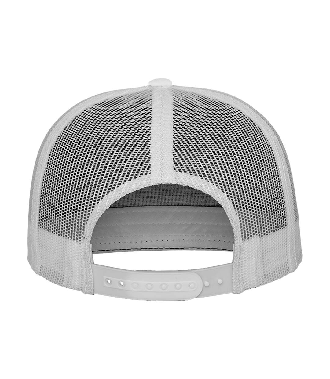 Casquette trucker flexfit classic blanc Yupoong-2