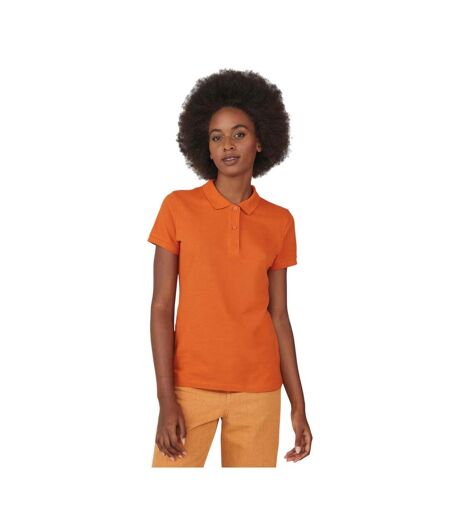 Polo Inspire Femme Orange Foncé B&C