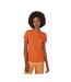 Polo Inspire Femme Orange Foncé B&C-1