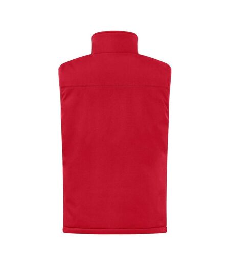 Doudoune Sans Manches Homme Rouge Clique