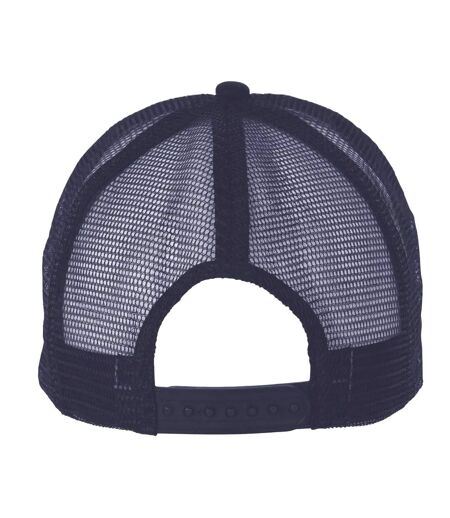 Casquette De Baseball Bubble Blanc Bleu Marine Français SOLS