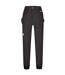 Mens Plain Cargo Trousers Black Karrimor-1