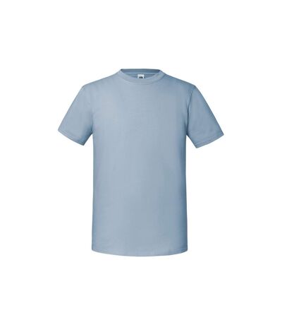 Fruit of the Loom Mens Iconic Premium Ringspun Cotton T-Shirt (Mineral Blue) - UTBC5183