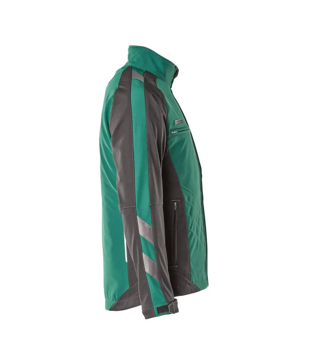 Veste Softshell Unique Dresden Homme Vert Noir Mascot-4