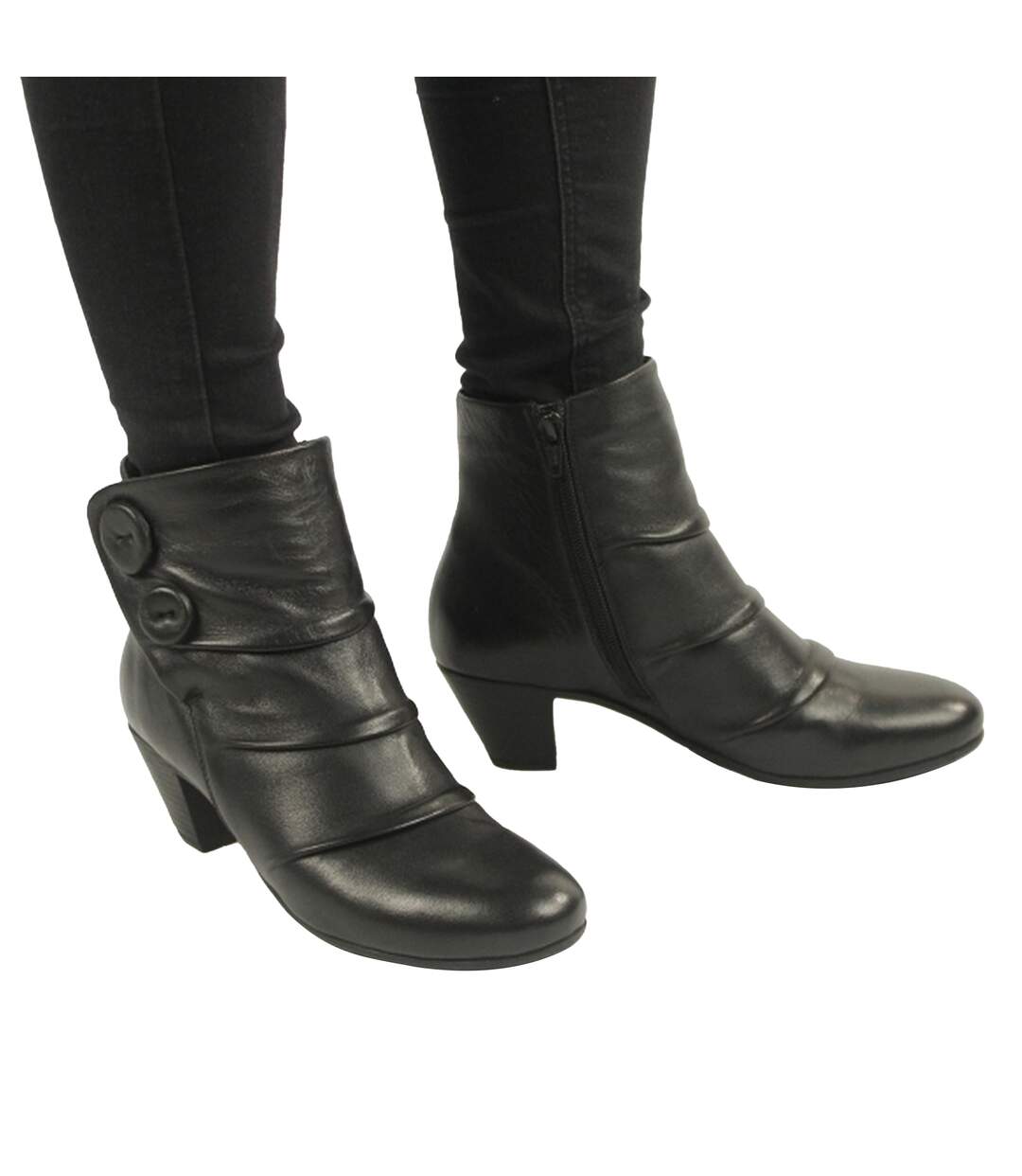 Bottines emma femme noir Cipriata-3