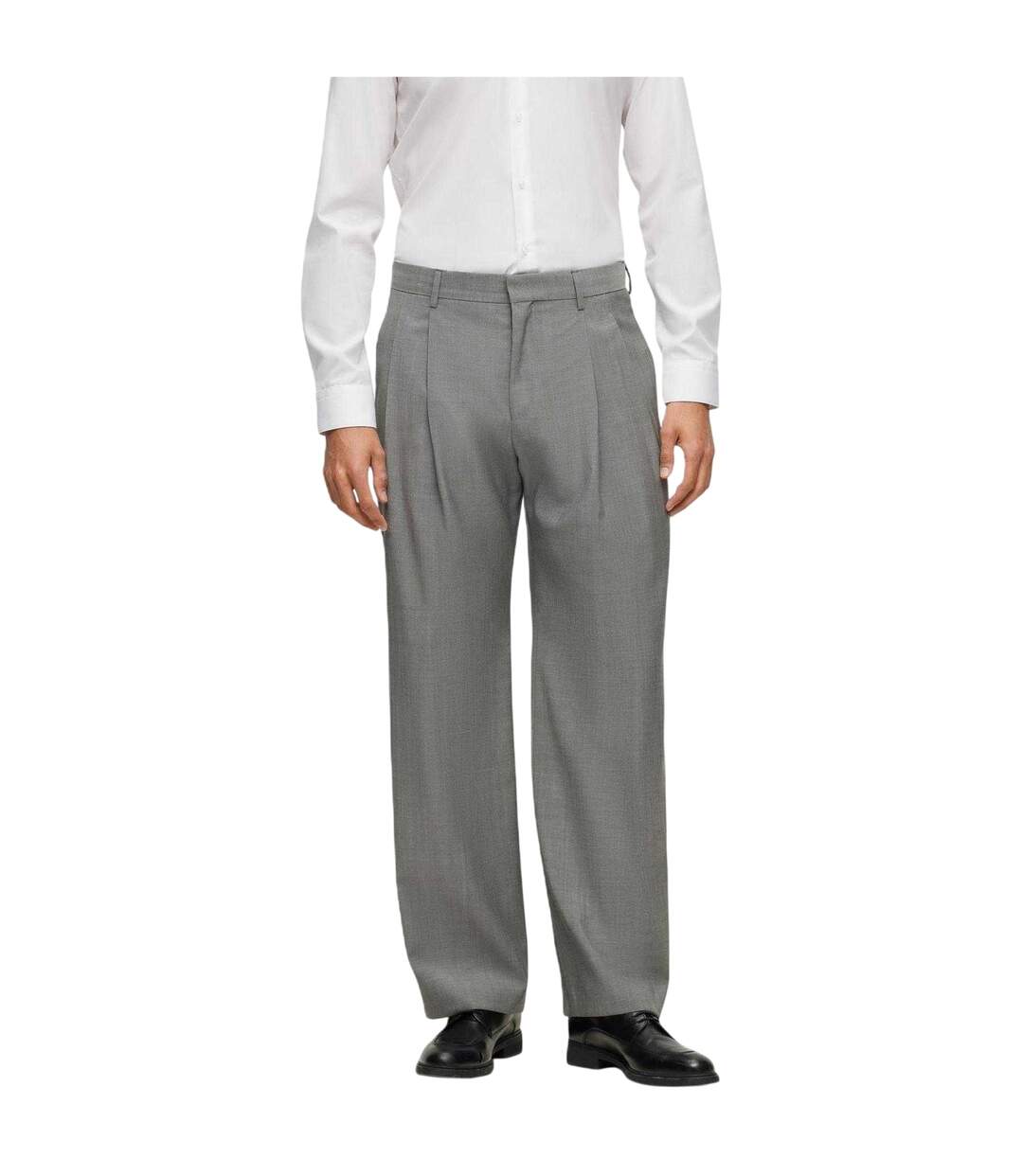 Pantalon Homme Noir Boss-3