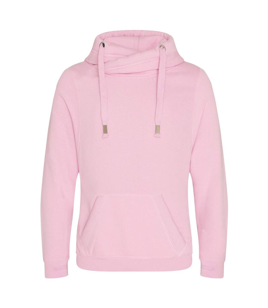 Sweat à capuche homme rose clair Awdis-1