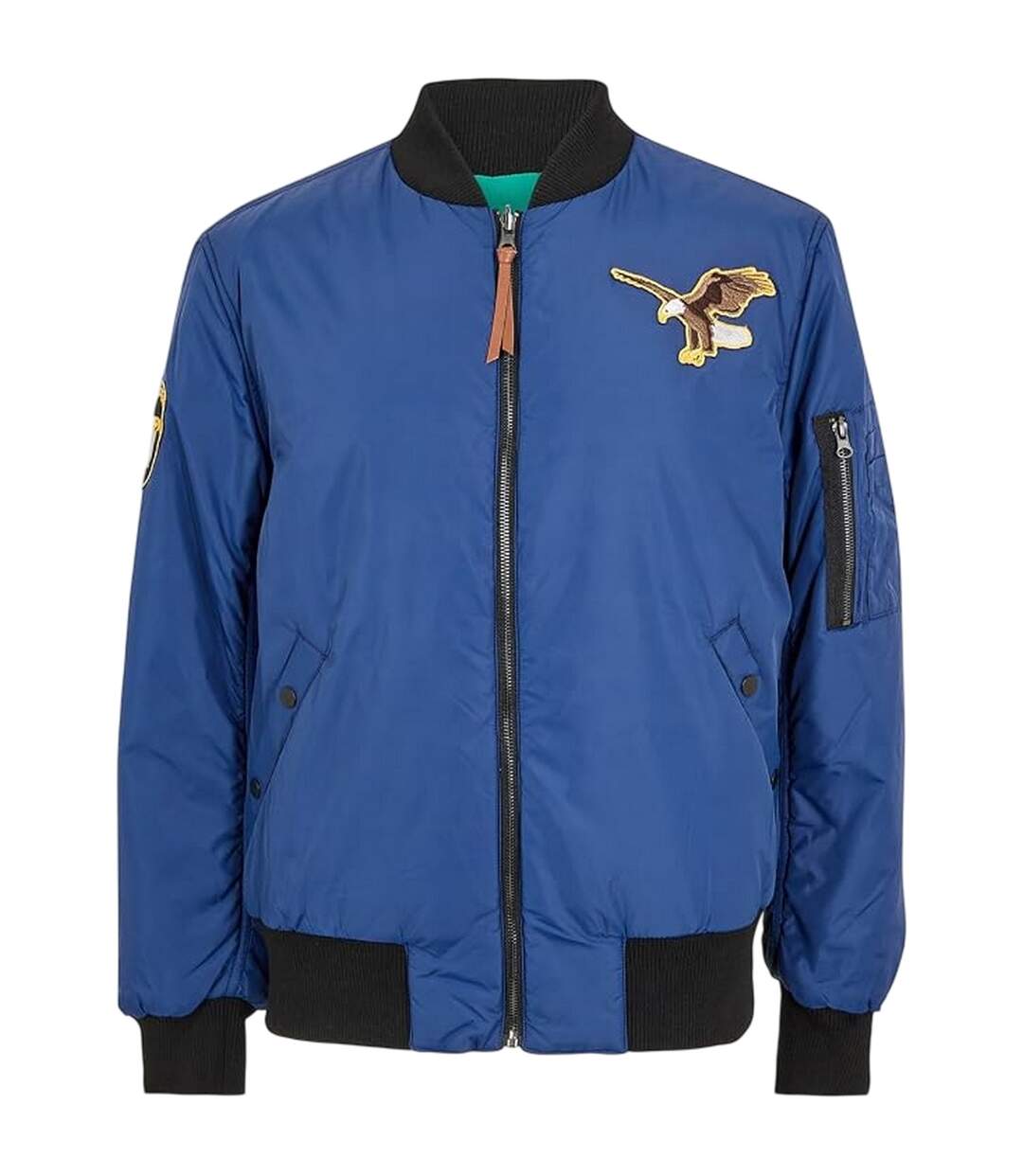 Mens Mark Mcnairy Bomber Jacket Estate Blue Diadora-2