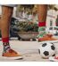 1 Pack Unisex Mismatched Novelty Odd Socks - Football-4
