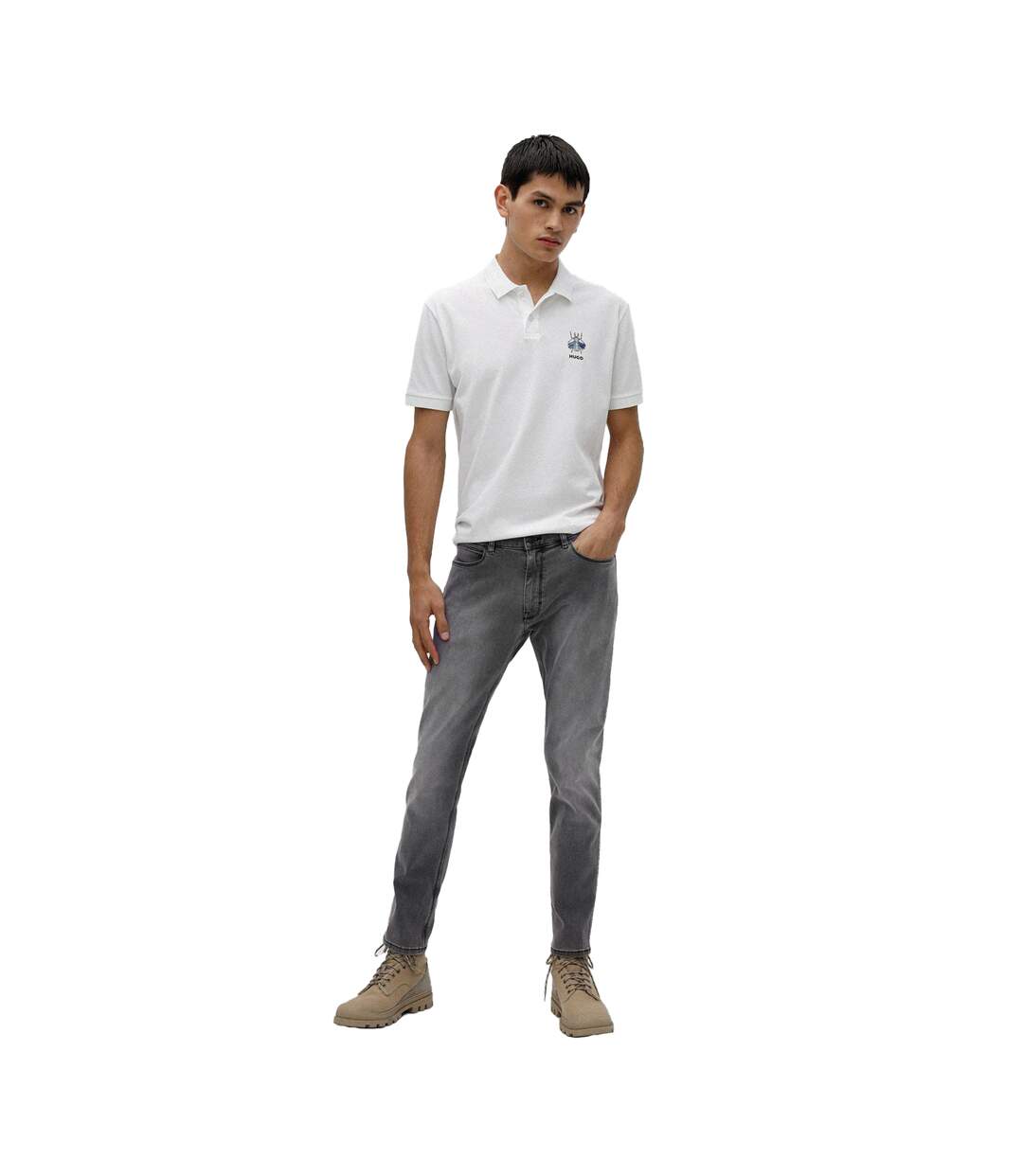 Jean Homme Gris Hugo-4