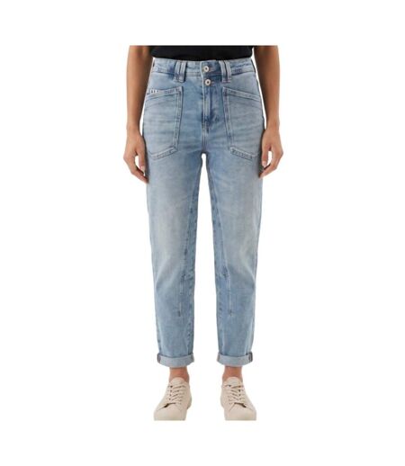 Jean droit bleu femme freeman porter edita
