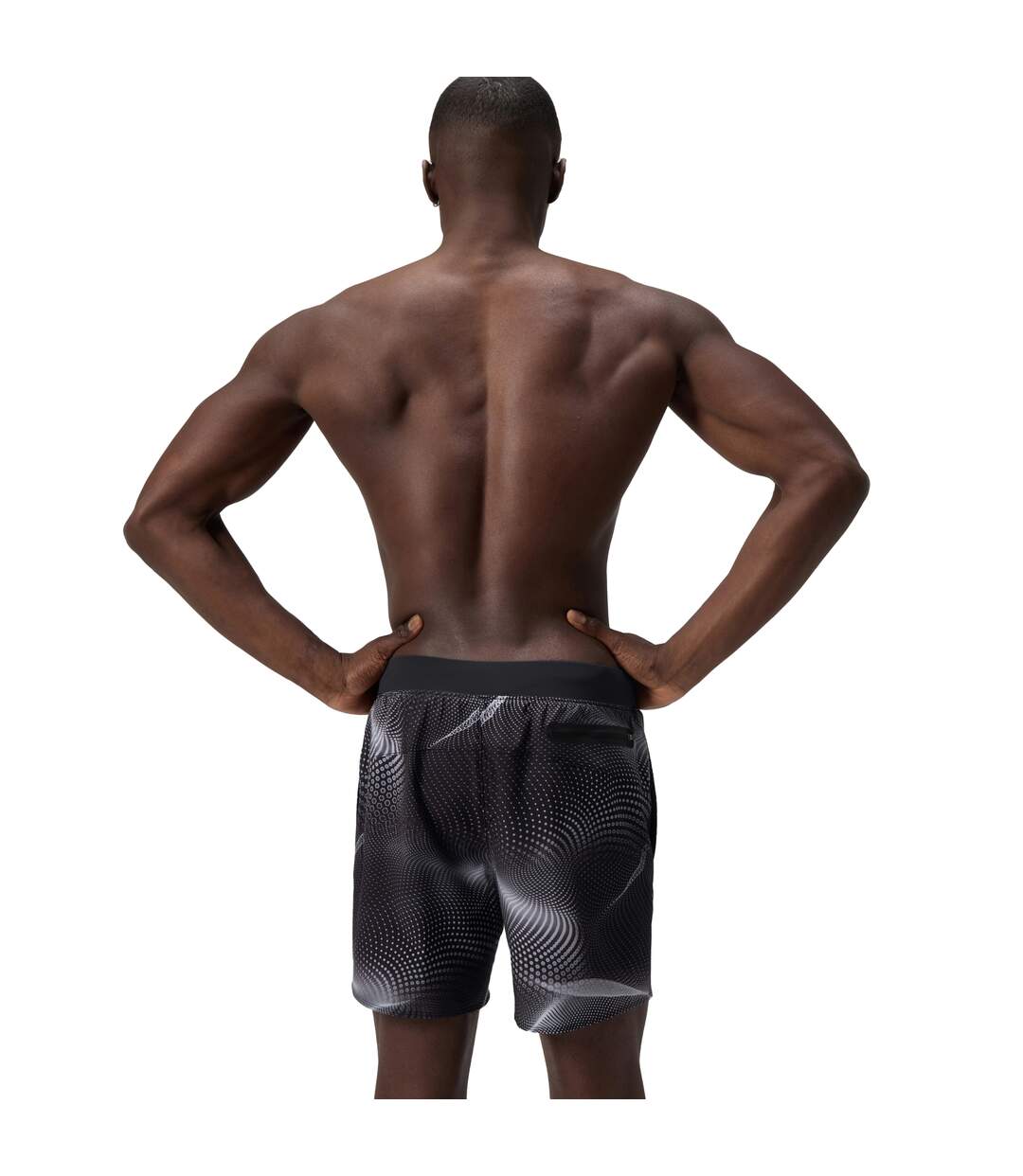 Mens Lookout Volley Dotted Swim Shorts Grey Speedo-3