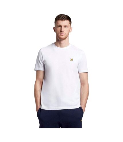 Mens plain plus t-shirt white Lyle & Scott