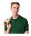 Mens Pima Cotton Regular Polo Shirt Green Lacoste-4