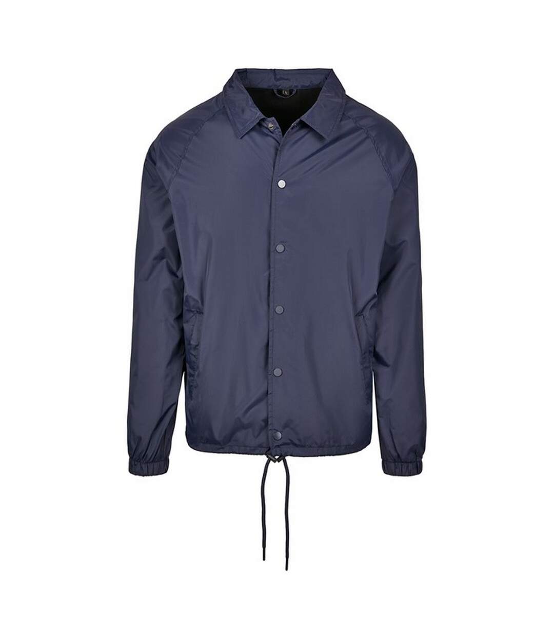 Mens coach jacket navy Build Your Brand