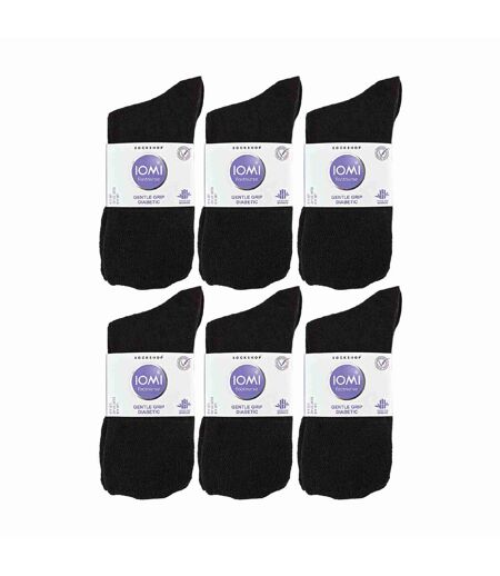 12 Pairs Ladies Diabetic Bamboo Socks | Non Elastic Gentle Grip Top Socks