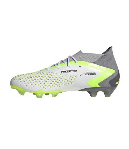 Mens Predator Accuracy.1 Fg Football Boots White Black Lime Green Adidas